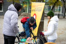 Акция «На работу на велосипеде» проходит в России три раза в год. Псков присоединяется к ней осенью и весной