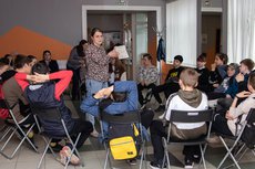 3 мая в Псковском городском молодёжном центре прошла встреча с подростками, состоящих на учёте в КПДН.