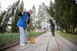 Молодые псковичи проведут субботник у Обелиска жертвам фашизма в Крестах