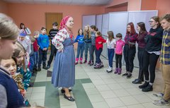 Молодёжный центр провёл мероприятие «В гостях у Масленицы» для детей из социальных учреждений города