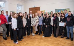 Официальное открытие псковского центра добровольчества при Молодёжном центре Пскова состоялось сегодня в Доме Беклешова
