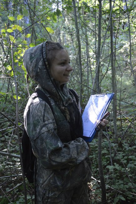 Участница экологического слета «Зеленая планета» предлагает познакомить население Псковской области с лесным хозяйством региона